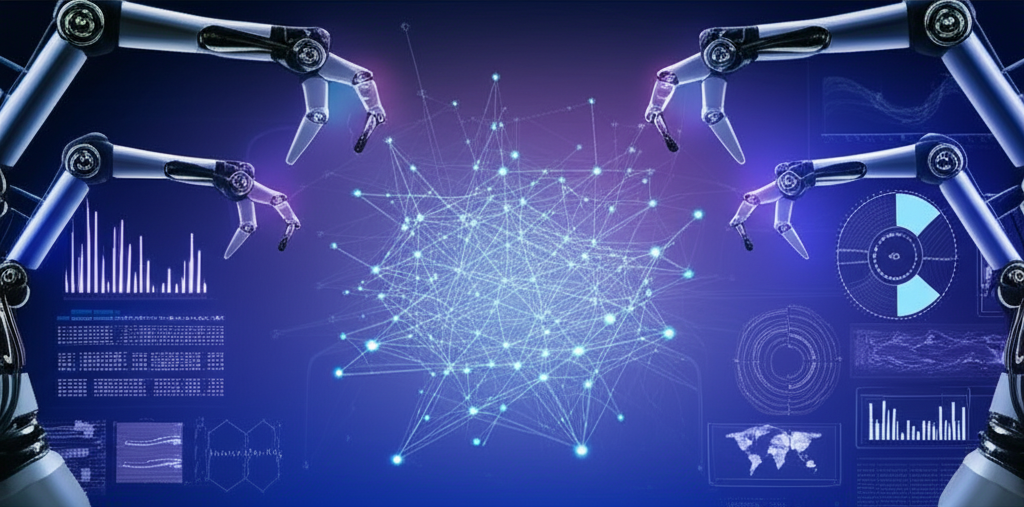 Automation and AI technology concept
